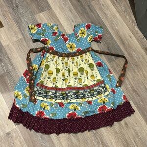 Matilda, Jane paint by numbers Apron dress size 10